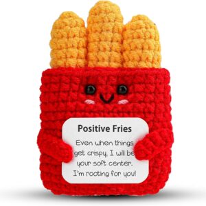 Personalized Crochet Fries with Message Card