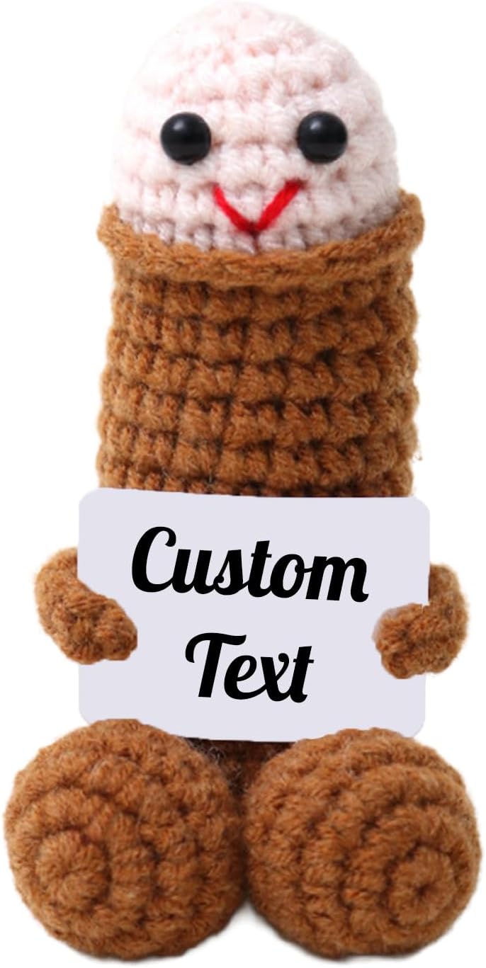 Crochet Peanut Gift for a Coworker