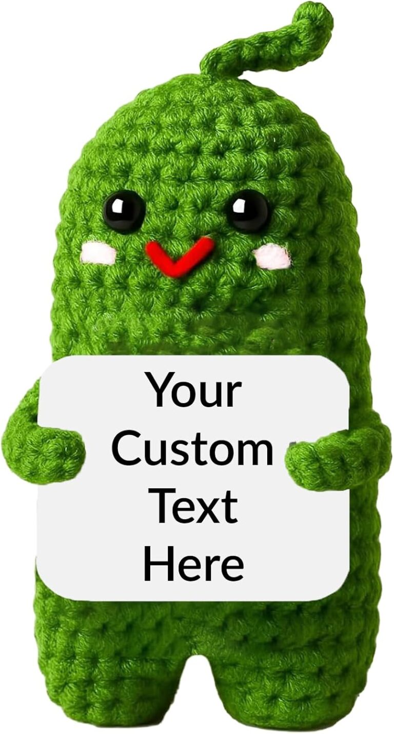 Personalized Crochet Pickle