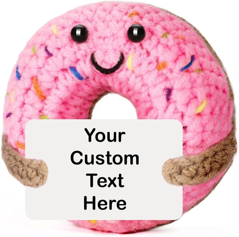 Personalized Crochet Donut